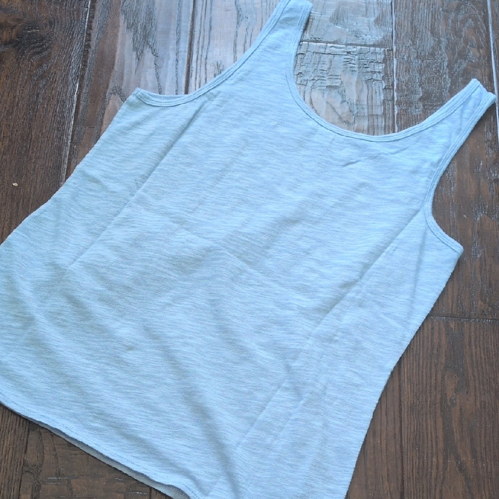 SUNDANCE I NWT Sky Blue Ultimate Airy Slub Cotton Cami Tank Top, XL - Picture 4 of 8